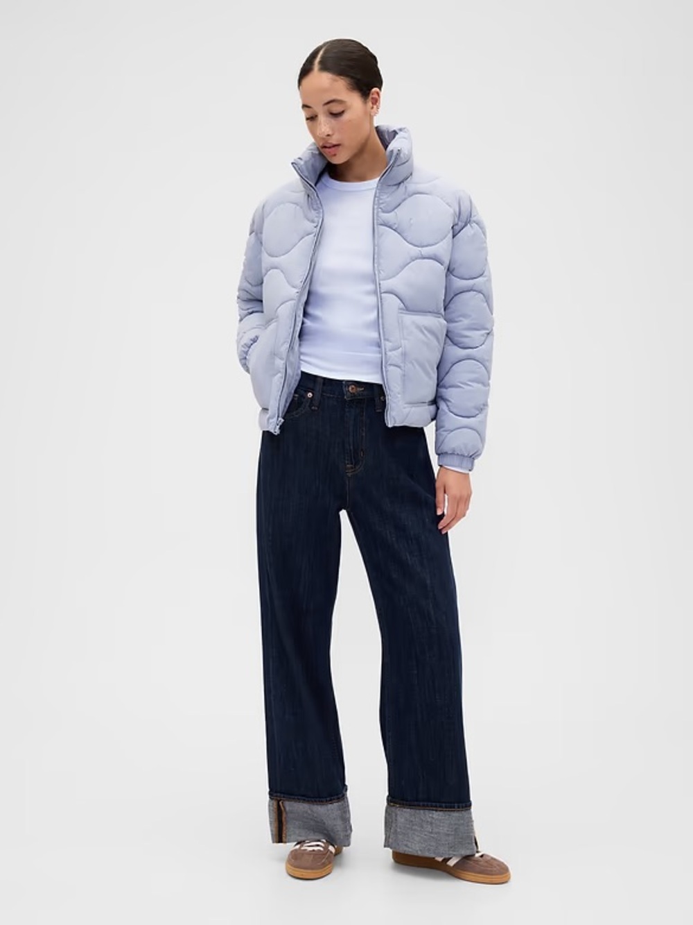 NWT! Gap Relaxed Quilted Nylon Jacket